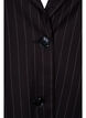 Pinstripe Blazer, Black W. Pinstripe, Packshot image number 2