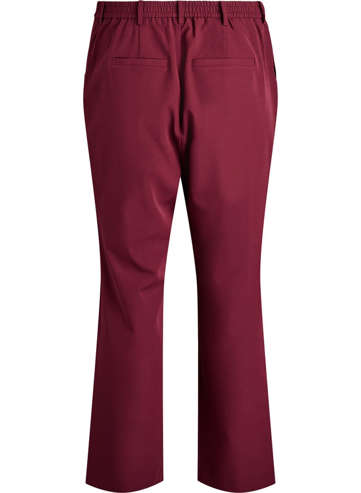 Hose mit Taschen und geraden Beinen, Rot, Packshot image number 1