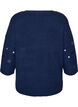 Pullover mit Herzen und 3/4-&Auml;rmeln, Blau, Packshot image number 1