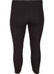 Basic 3/4-Leggings mit Faltendetails, Black, Packshot image number 1