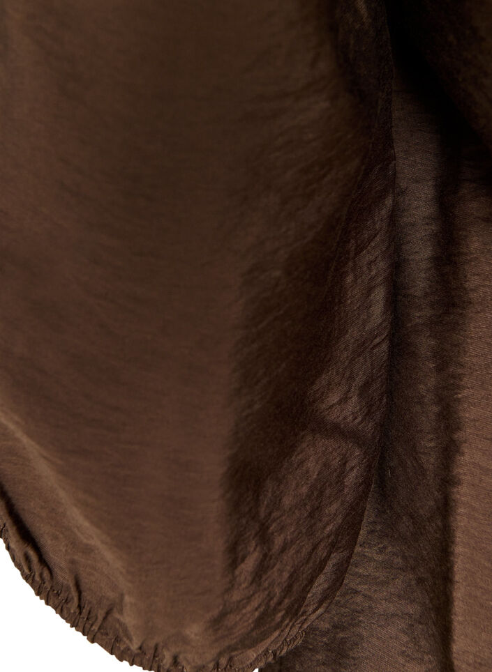 Bluse aus Spitze mit 3/4-&Auml;rmeln, Braun, Packshot image number 3