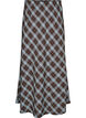 Karierter Maxirock in A-Linie, Blau, Packshot image number 0