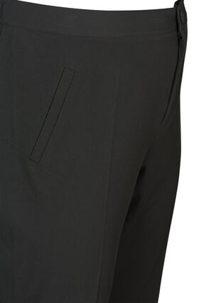 Anzughose mit Gummizug an der Taille, Black, Packshot image number 2