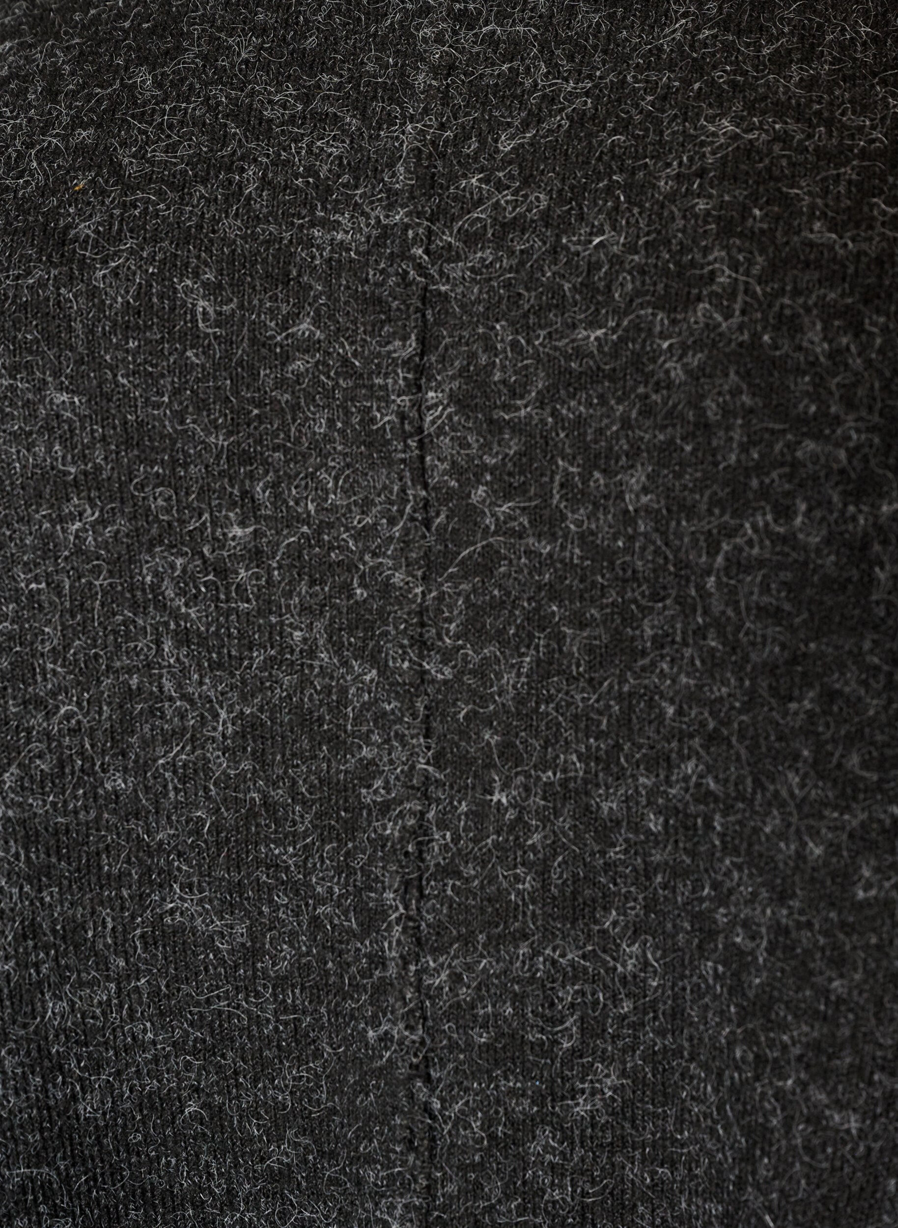ZizziStrickponcho mit Rundhalsausschnitt, Grau, Packshot image number 2