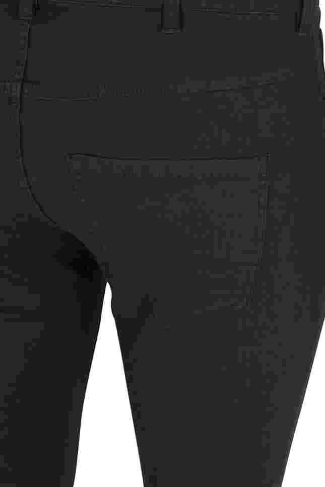 Hochtaillierte Super Slim Amy Jeans, Black, Packshot image number 2
