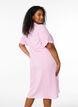 Langes Hemdkleid mit kurzen &Auml;rmeln, Pink, Model image number 2