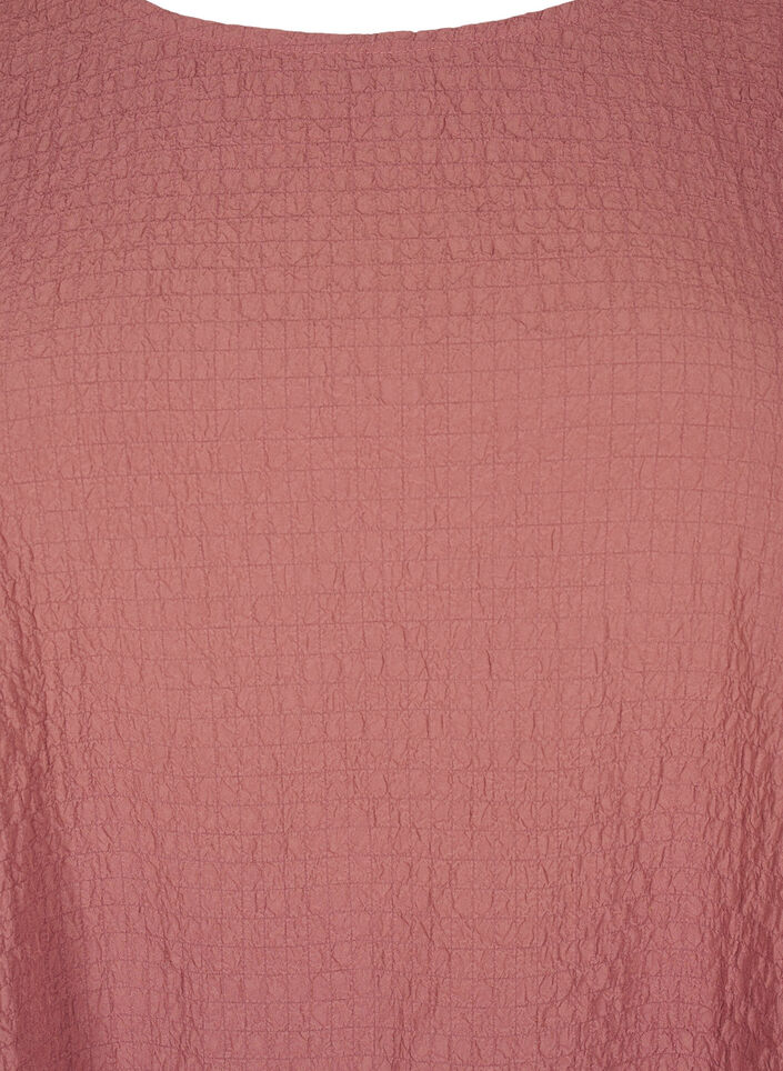 FLASH - Langärmelige Tunika mit Rundhalsausschnitt, Braun, Packshot image number 2