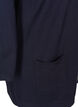 Lange Strickjacke aus einer Viskosemischung, Blau, Packshot image number 3