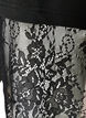 Bluse mit Mesh-&Auml;rmeln und Spitzenbesatz, Schwarz, Packshot image number 3