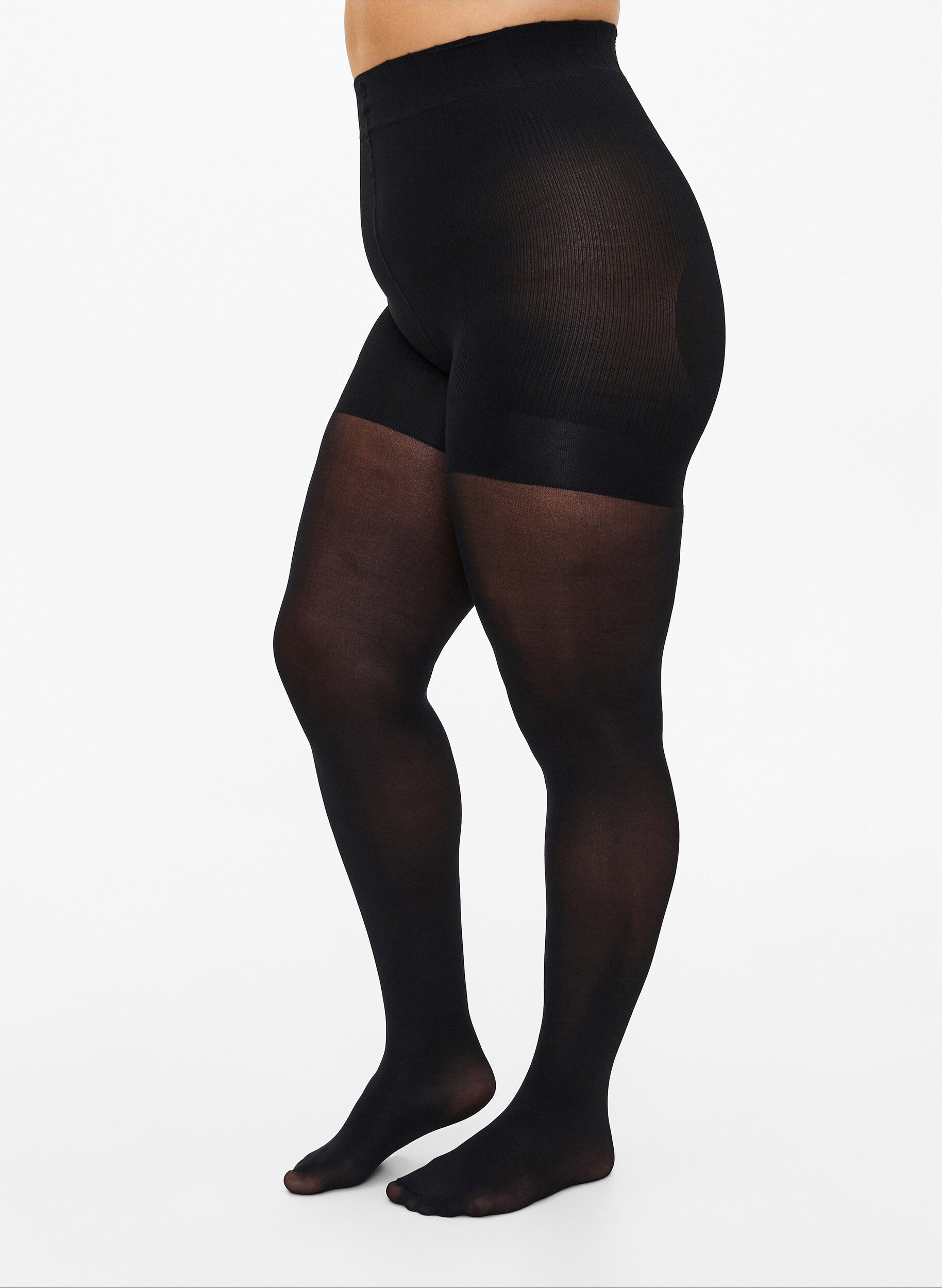 ZizziStrumpfhose 40 denier mit Push-up, Schwarz, Model image number 0
