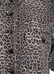 Jeanshemd mit Leo-Print und kurzen Ärmeln, Leopard, Packshot image number 2