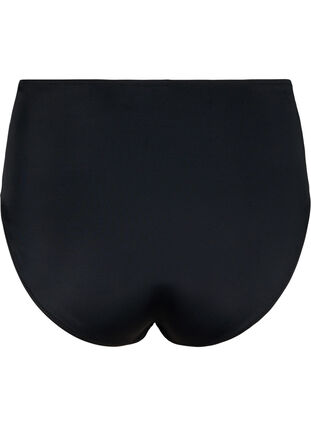 Bikini-Unterteile mit hoher Taille, Black, Packshot image number 1