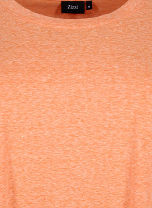 Melange-T-Shirt mit kurzen Ärmeln, Exuberance Mél, Packshot image number 2