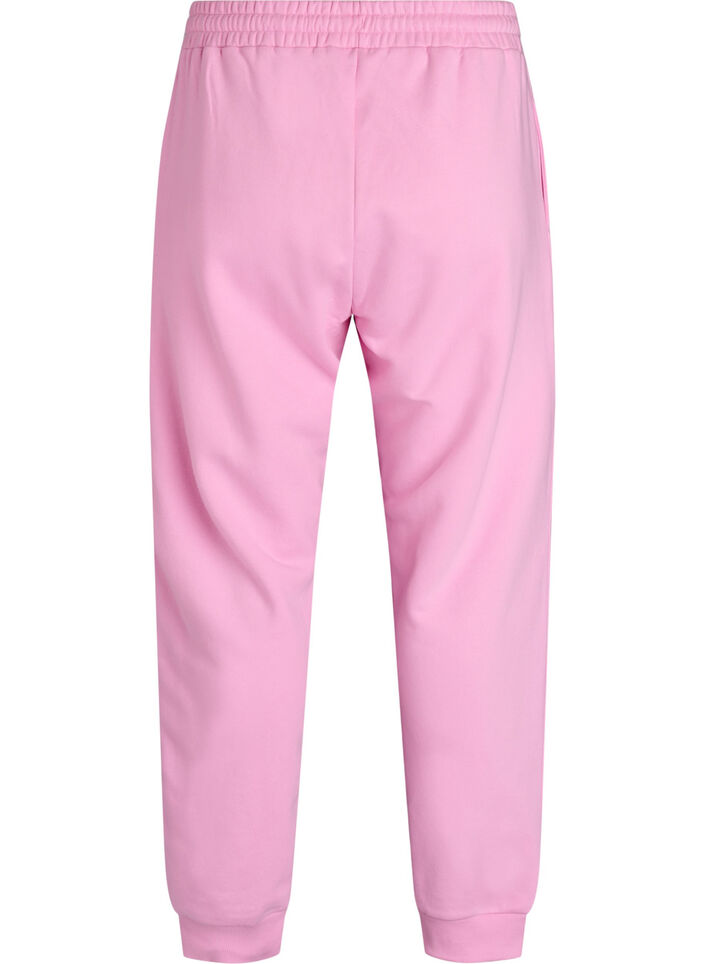 Sweathose mit hoher Taille, Pink, Packshot image number 1