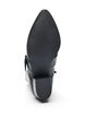 Extra-Weite - Leder-Stiefelette mit Riemen und Nieten, Schwarz, Packshot image number 5