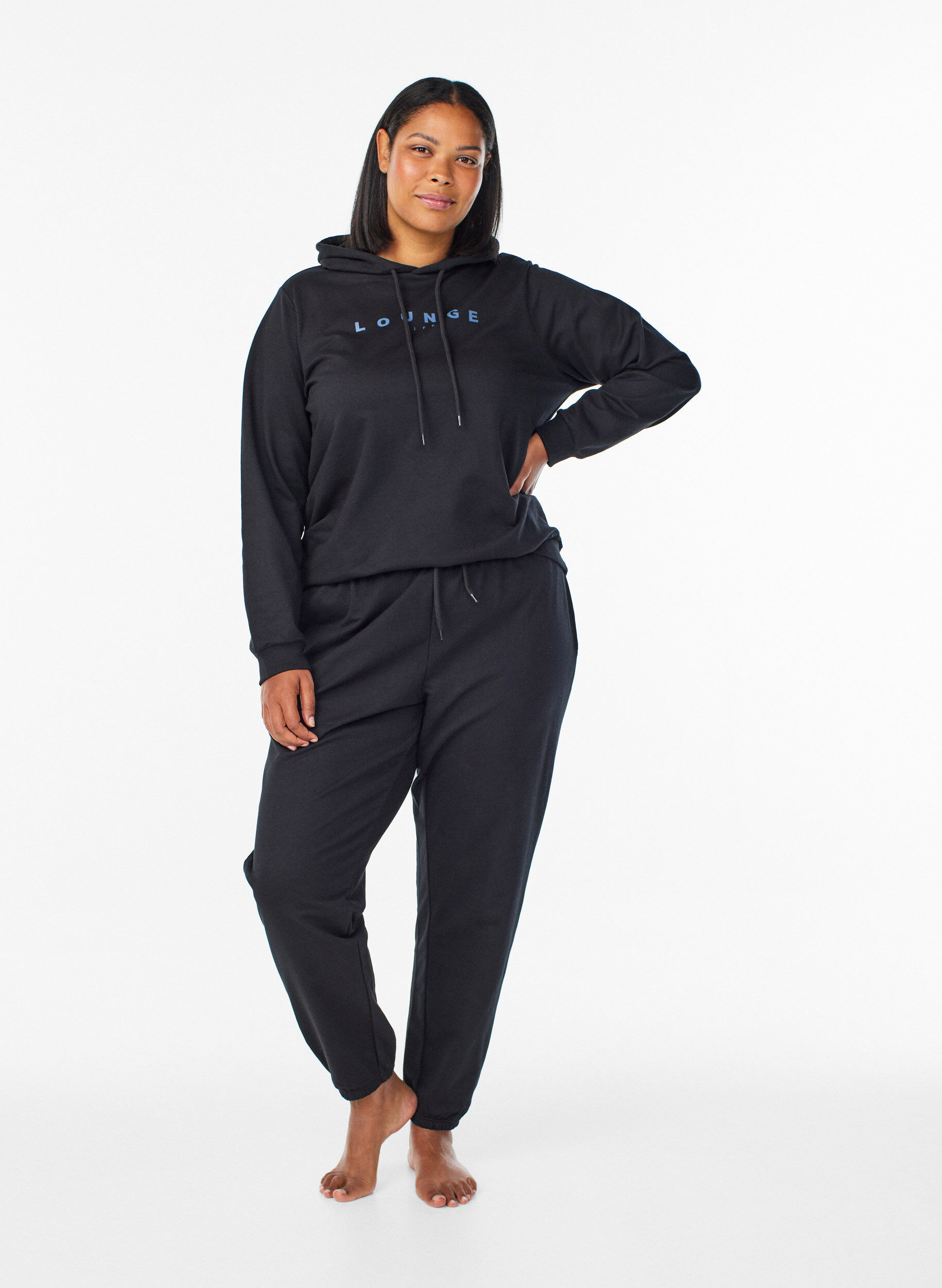 ZizziJogginghosen mit Taschen, Schwarz, Model image number 0