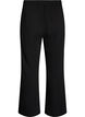 Hoch taillierte Sweatpants mit weitem Bein, Schwarz, Packshot image number 1