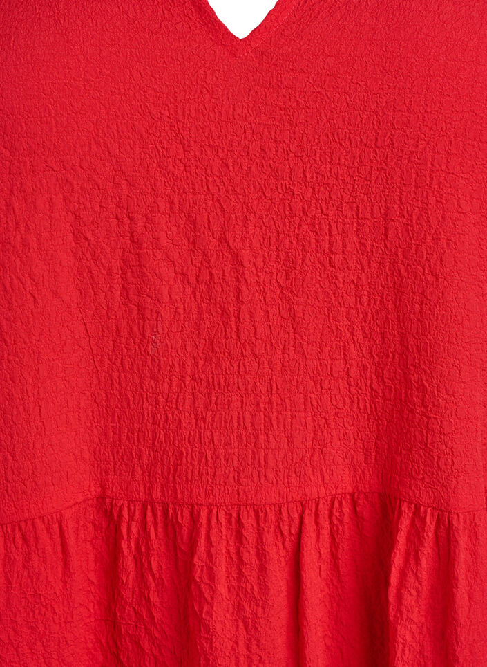 Kurzes A-Linien-Kleid, Rot, Packshot image number 2