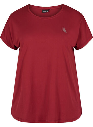 Einfarbiges Trainings-T-Shirt, Port Royal, Packshot image number 0