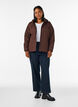 Leicht wattierte Jacke mit Rautensteppung, Braun, Model image number 1
