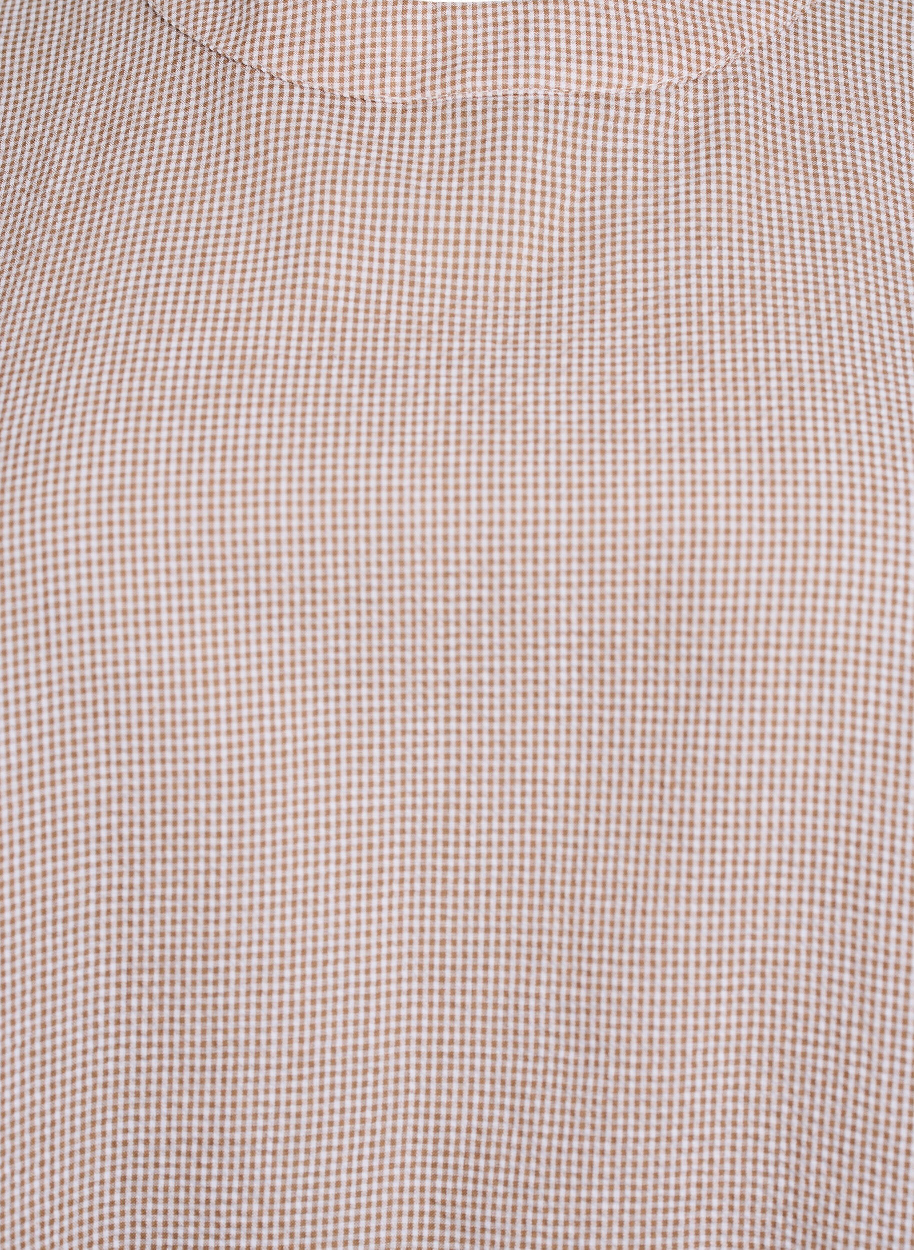 Zizzi Tunika mit A-Linie und kurzen Ballon&auml;rmeln, Beige, Packshot image number 2