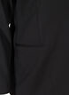Schlichter Blazer mit Knopf und Dekorationstaschen, Black, Packshot image number 3