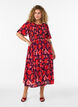 Kleid mit Smock und Blumenprint, Lila, Model image number 0