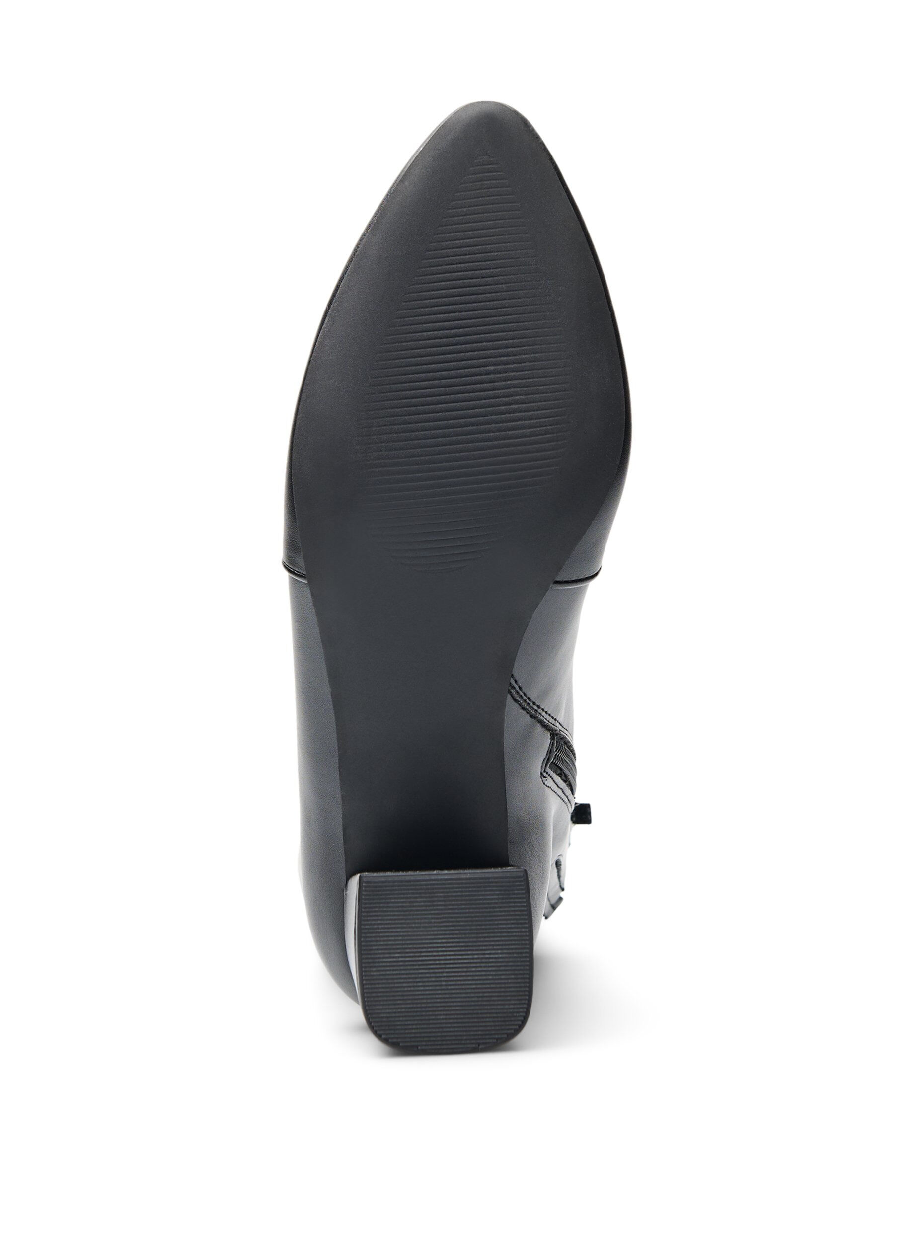 Zizzi Extra-Weite - Stiefeletten mit Blockabsatz, Schwarz, Packshot image number 5