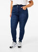 Super schlanke Bea Jeans mit extra hoher Taille, Dark Blue, Model image number 2