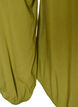 Bluse aus Viskose mit V-Ausschnitt und langen &Auml;rmeln, Gr&uuml;n, Packshot image number 3