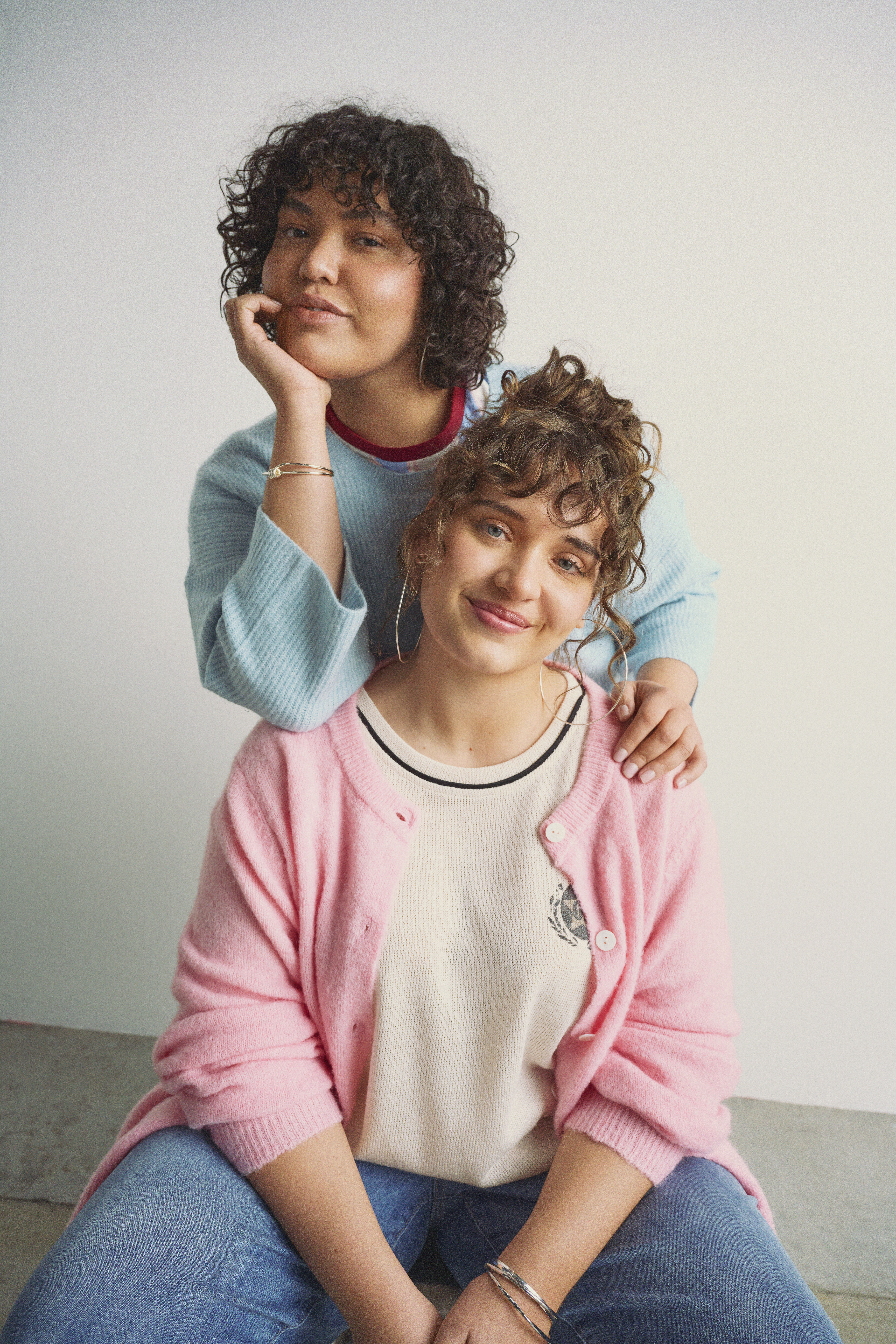 Zizzi Farbenfrohe Strickwaren, , Model