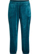 Lockere Samt-Hose, Gr&uuml;n, Packshot image number 0