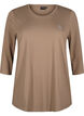  Trainingsbluse mit 3/4 &Auml;rmeln, Beige, Packshot image number 0
