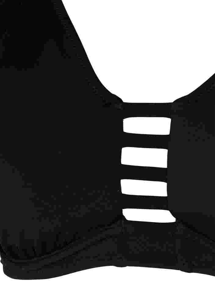Bikini-Bügel-BH mit herausnehmbaren Pads, Black, Packshot image number 2
