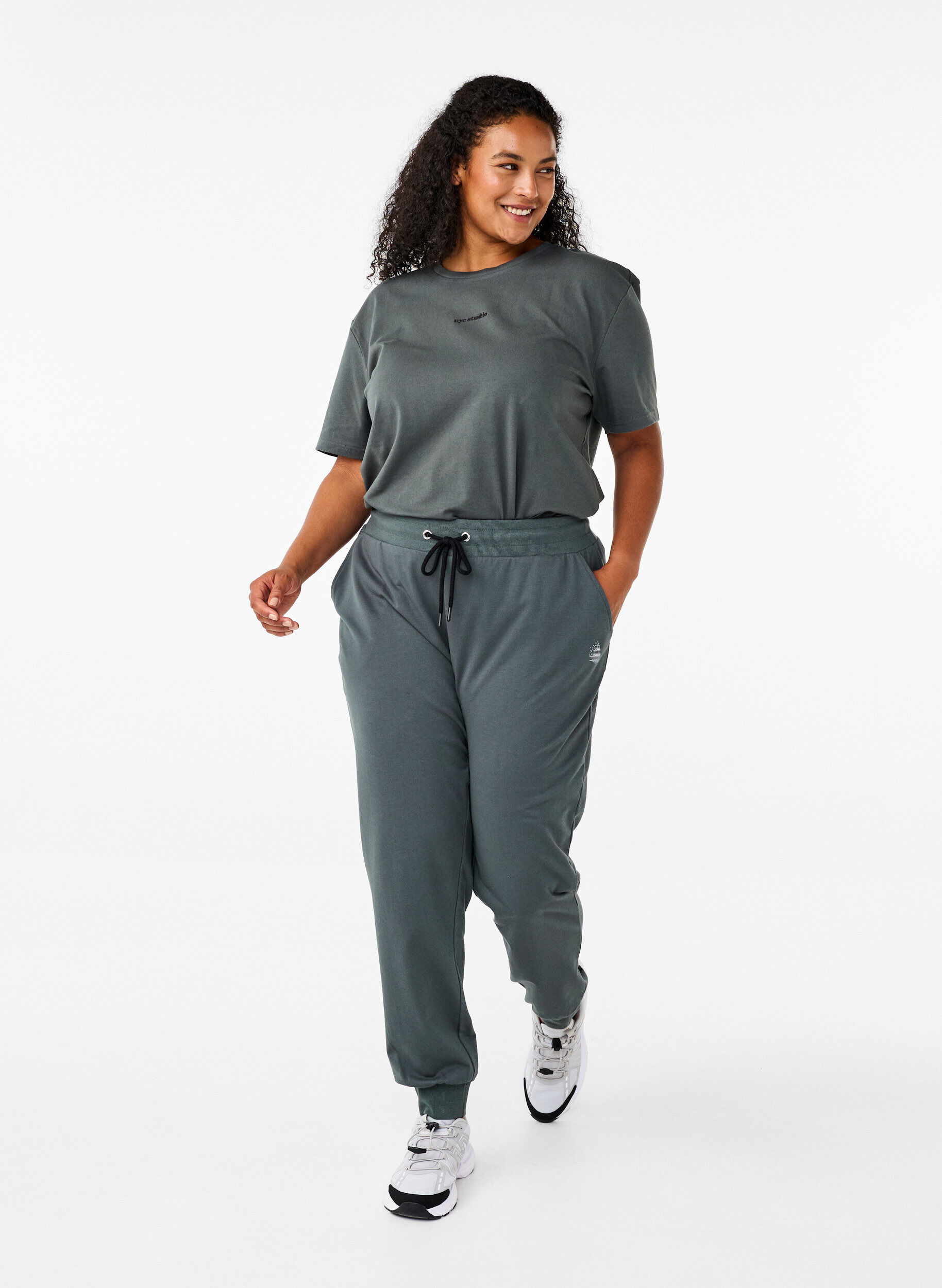 ZizziSportliches T-Shirt aus Bio-Baumwolle, , Model image number 1
