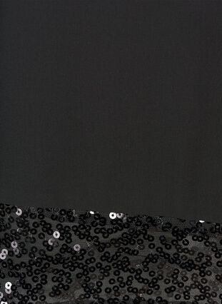 Tunika mit Pailletten, Black, Packshot image number 3