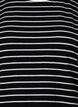 T-Shirt aus Baumwolle mit Streifen, Black W. Stripe, Packshot image number 2