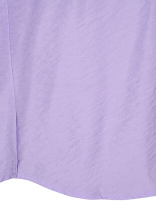  Kurzarmbluse aus Viskose, Violet Tulip, Packshot image number 3