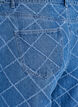 Kiana Jeans mit hoher Taille und abgenutzter Optik, Blau, Packshot image number 3