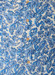 Kurzes Kleid aus Baumwolle mit Blumenprint, Blau, Packshot image number 2