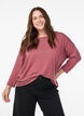 Bluse aus Jersey mit 3/4-&Auml;rmeln, Rot, Model image number 0