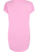 Kurz&auml;rmliges Nachthemd mit Textdruck, Pink, Packshot image number 1