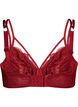 Full-Coverage-BH mit Spitze und doppelten Tr&auml;gern, Schwarz, Packshot image number 1