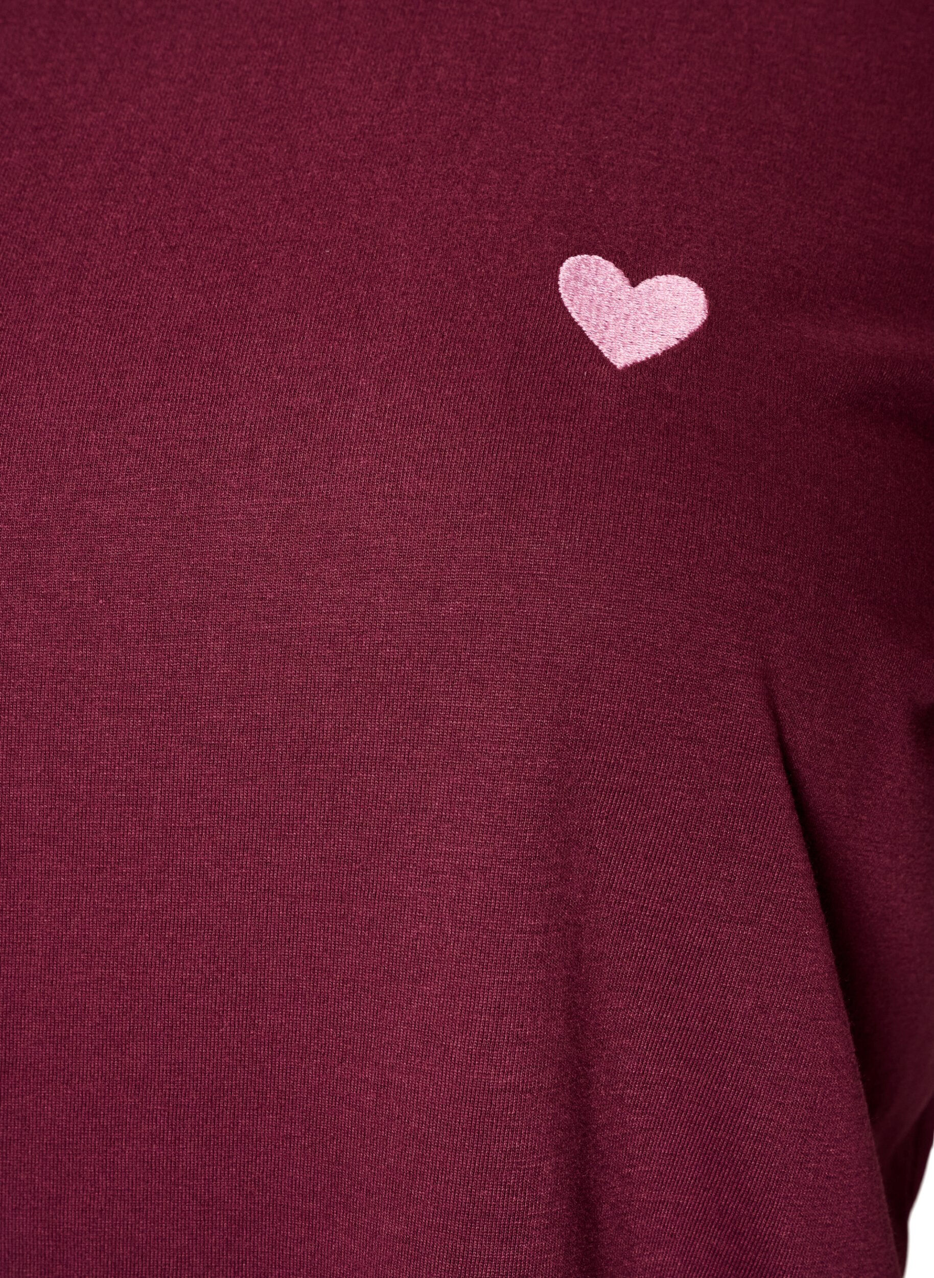 ZizziT-Shirt mit Print, Rot, Packshot image number 2