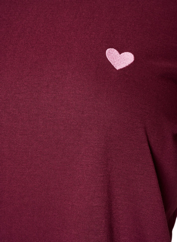 T-Shirt mit Print, Rot, Packshot image number 2