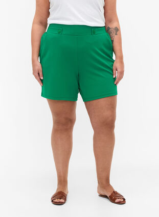 Shorts mit Taschen und lockerer Passform, Jolly Green, Model image number 2