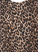 Bluse mit langen &Auml;rmeln und Leopardenmuster, Braun, Packshot image number 2