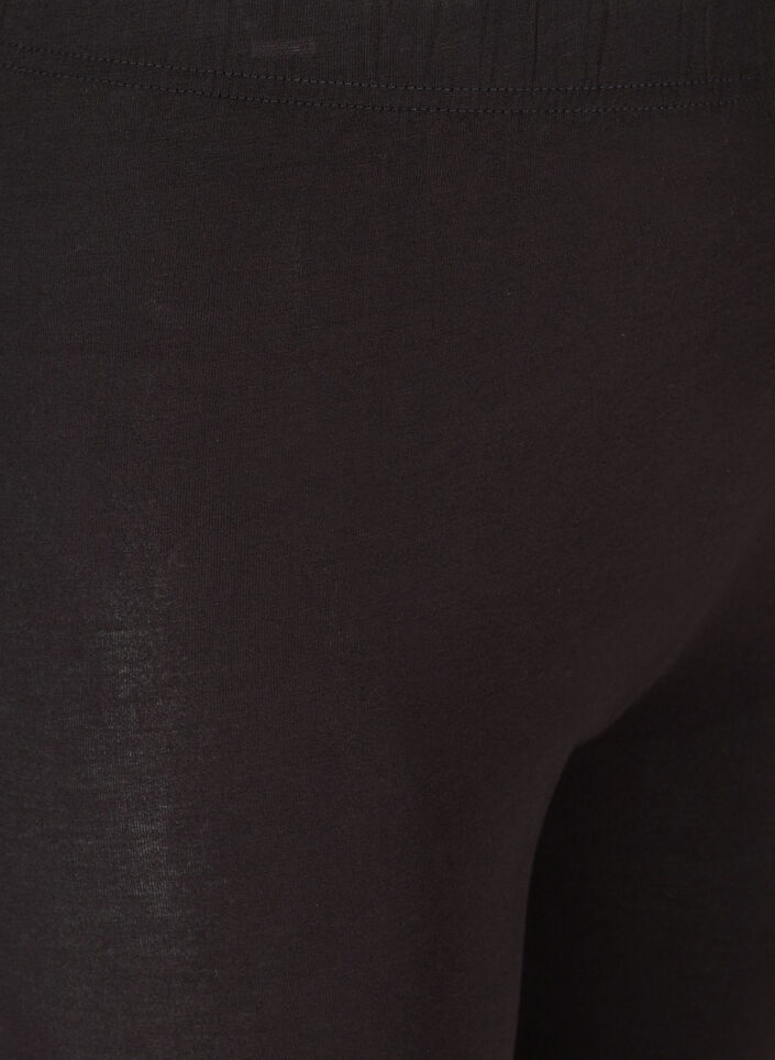 Leggings aus Viskosemischung mit dekorativen Steinen, Black, Packshot image number 2