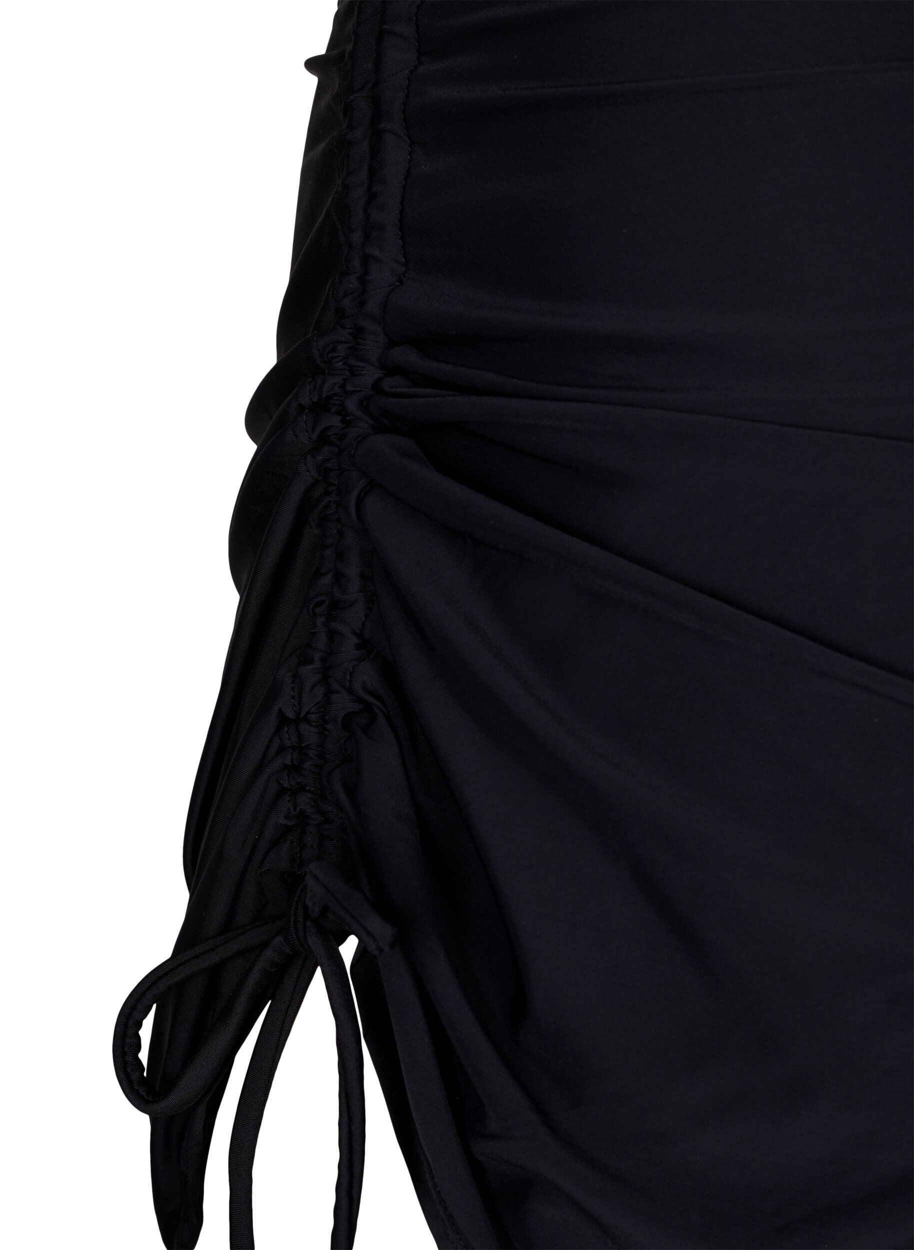 Zizzi BikinirRock mit eingen&auml;hter Hose, Schwarz, Packshot image number 3