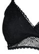 Spitze Bralette mit Rückendetail, Black, Packshot image number 2